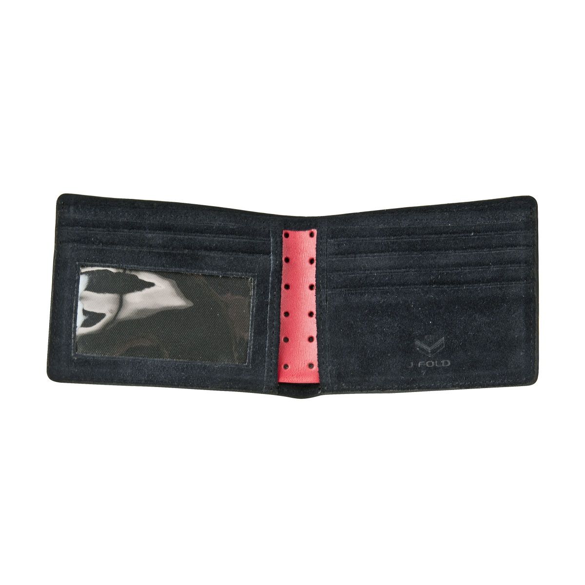 J.FOLD Loungemaster Leather Wallet  - Red